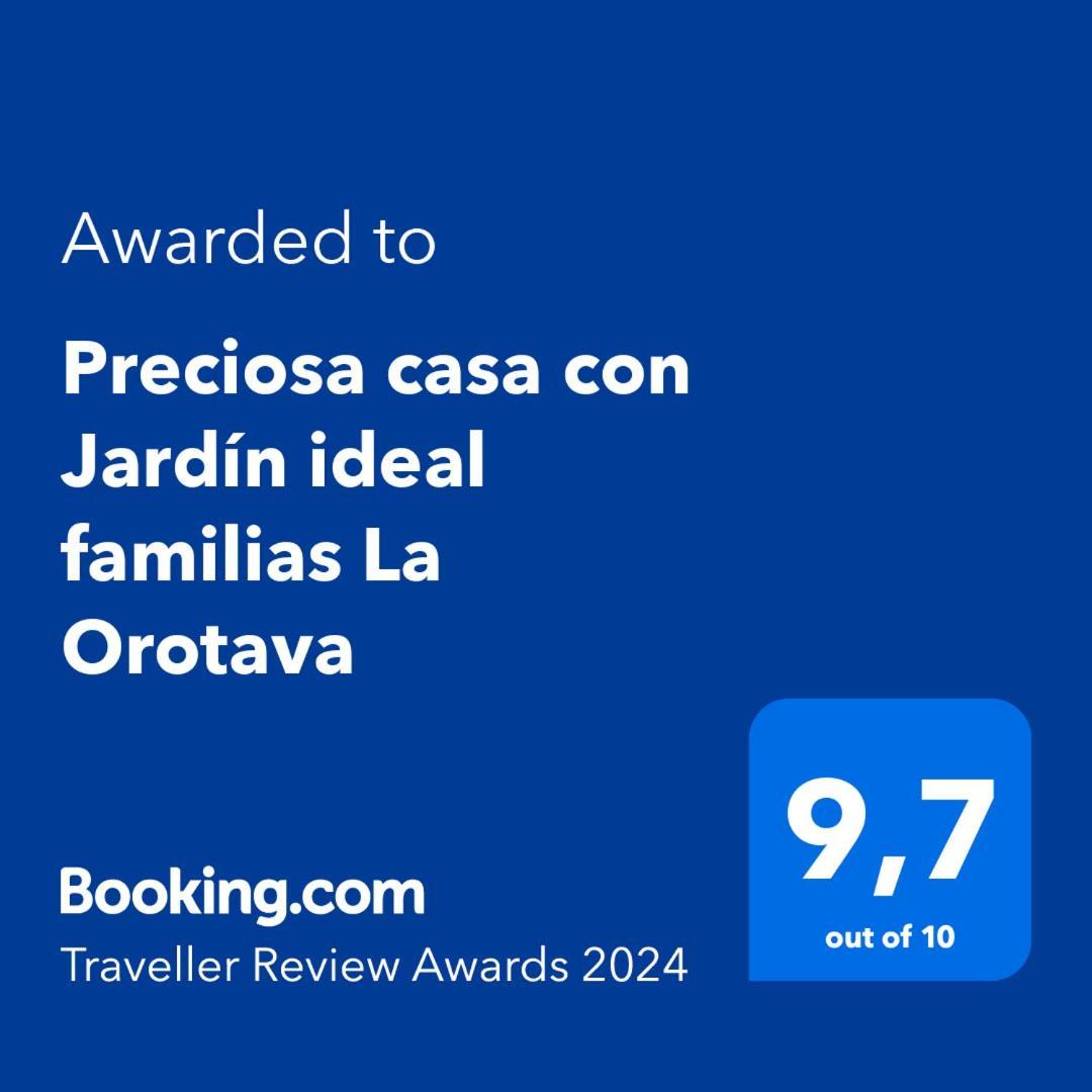 הוילה לה אורוטבה Orotava Garden House Perfect For Families מראה חיצוני תמונה